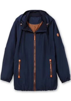 Kapuzenjacke aus Microfaser, mit Kontrastdetails<sheego Best