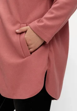 Kapuzenjacke mit Stehkragen und Reißverschluss<sheego Sale