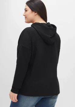 Kapuzensweatshirt mit Frontdruck, in A-Linie<sheego Best