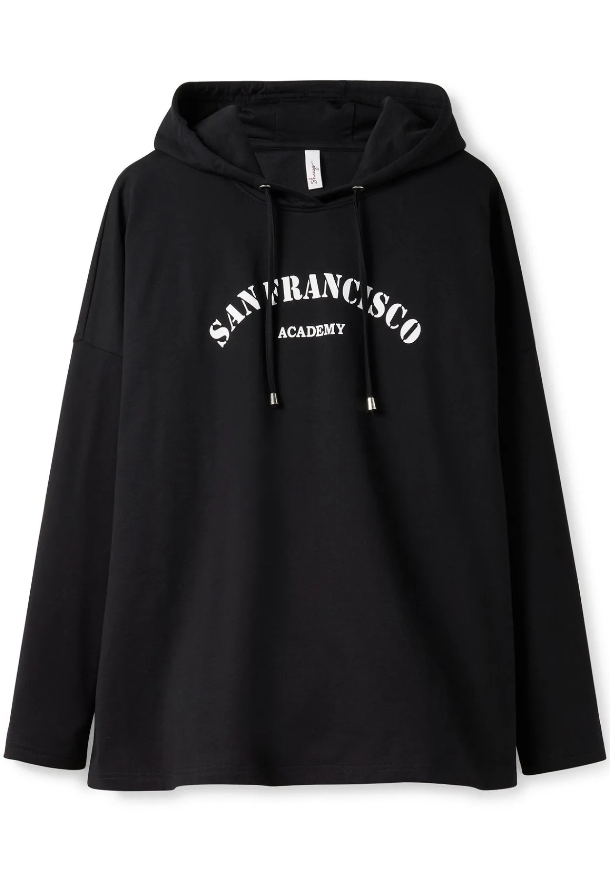 Kapuzensweatshirt mit Frontdruck, in A-Linie<sheego Best