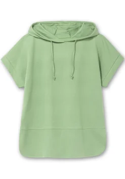 Kapuzensweatshirt mit kurzen Ärmeln<sheego Best