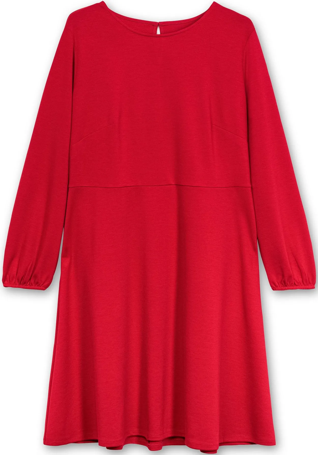 Kleid aus Interlock, mit ausgestelltem Rock<sheego New