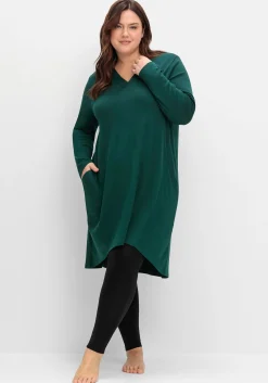 Kleid aus Interlock, mit verlängerter Rückenpartie<sheego Discount