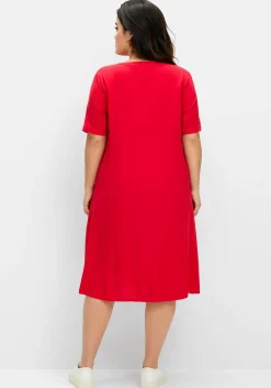 Kleid aus leichter Viskose, in A-Linie<sheego Clearance