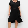 Kleid in Wickeloptik, mit Taillen-Bindeband<sheego New