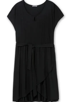 Kleid in Wickeloptik, mit Taillen-Bindeband<sheego New