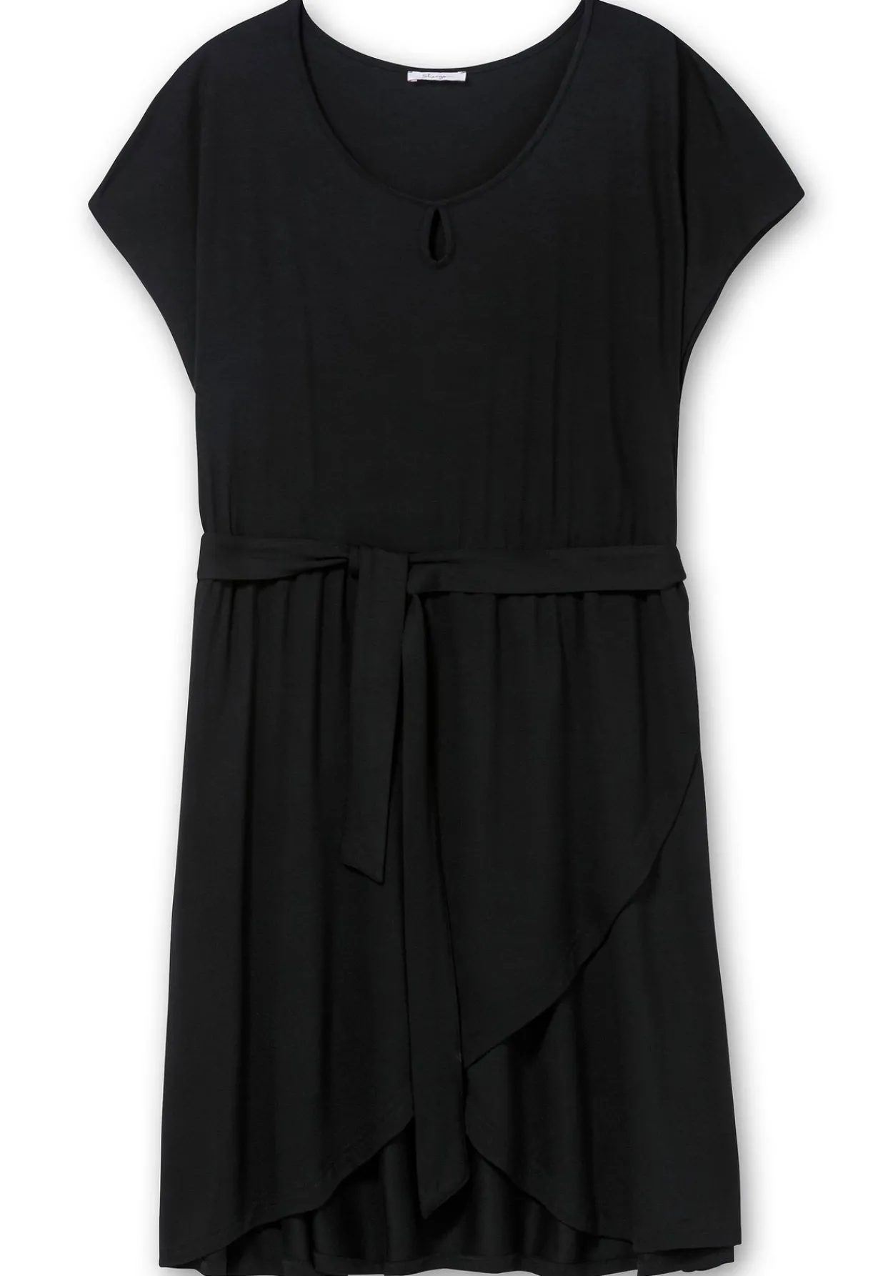 Kleid in Wickeloptik, mit Taillen-Bindeband<sheego New