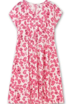 Kleid mit Blumenprint und Smokbund<sheego Discount