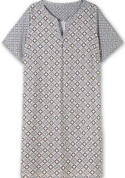 Kleid mit Grafikprint und Tunika-Ausschnitt<sheego Sale