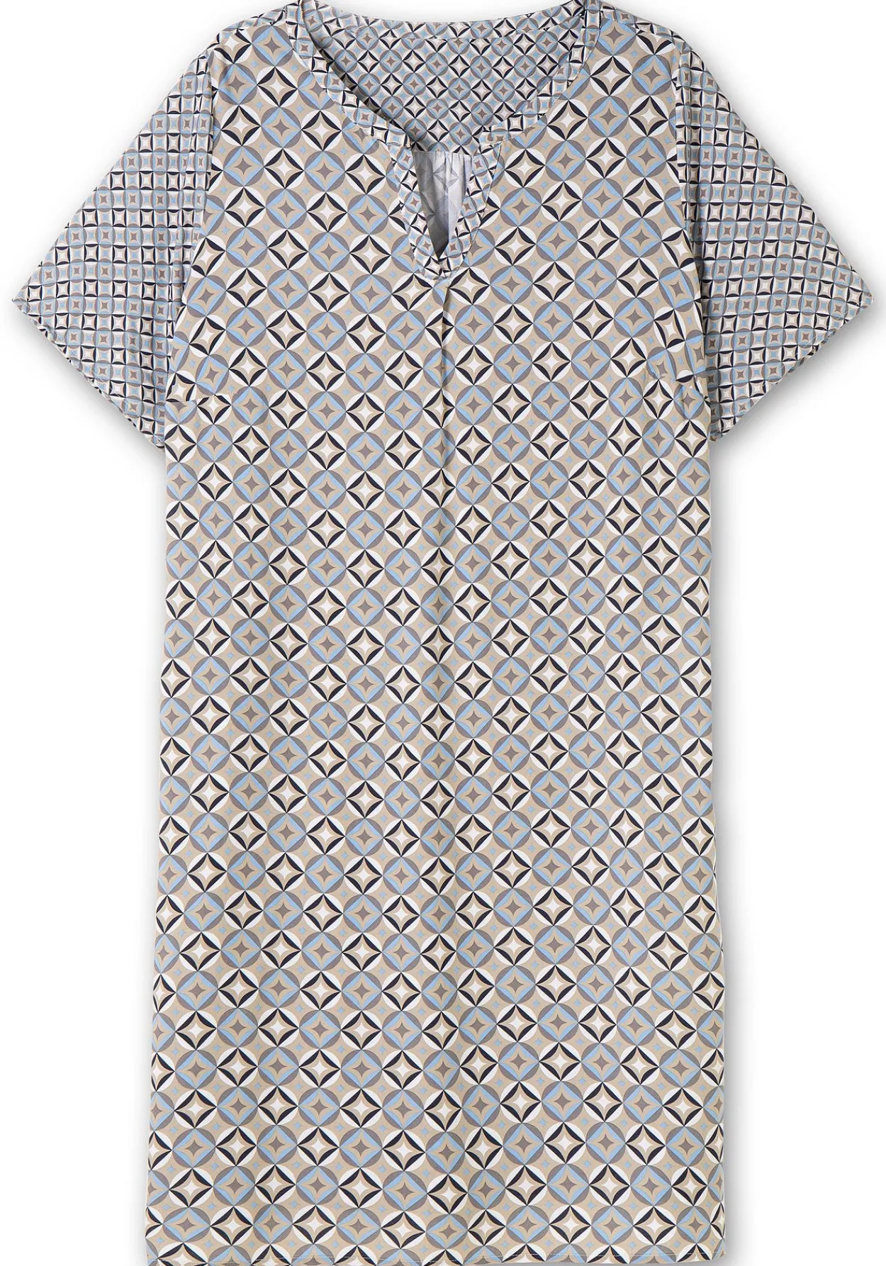Kleid mit Grafikprint und Tunika-Ausschnitt<sheego Sale