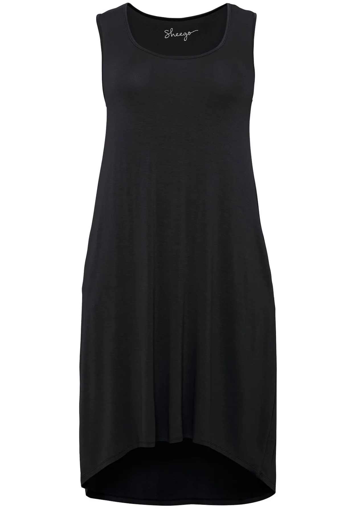 Kleid mit Taschen, im Vokuhilaschnitt<sheego Clearance