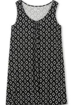 Knielanges Strandkleid mit Kellerfalte vorn<sheego Online