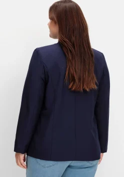 Kragenloser Blazer mit Hakenverschluss<sheego Discount