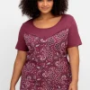 Kurzarmshirt aus Single-Jersey, mit Paisleymuster<sheego by Joe Browns Online