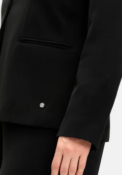 Kurzer, taillierter Blazer mit 1-Knopf-Verschluss<sheego Outlet