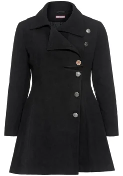 Kurzmantel im asymmetrischen Schnitt<sheego by Joe Browns Fashion