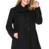 Kurzmantel mit asymmetrischem Kragen<sheego New