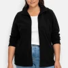 Kuschelige Fleecejacke mit Reißverschluss<sheego Sale