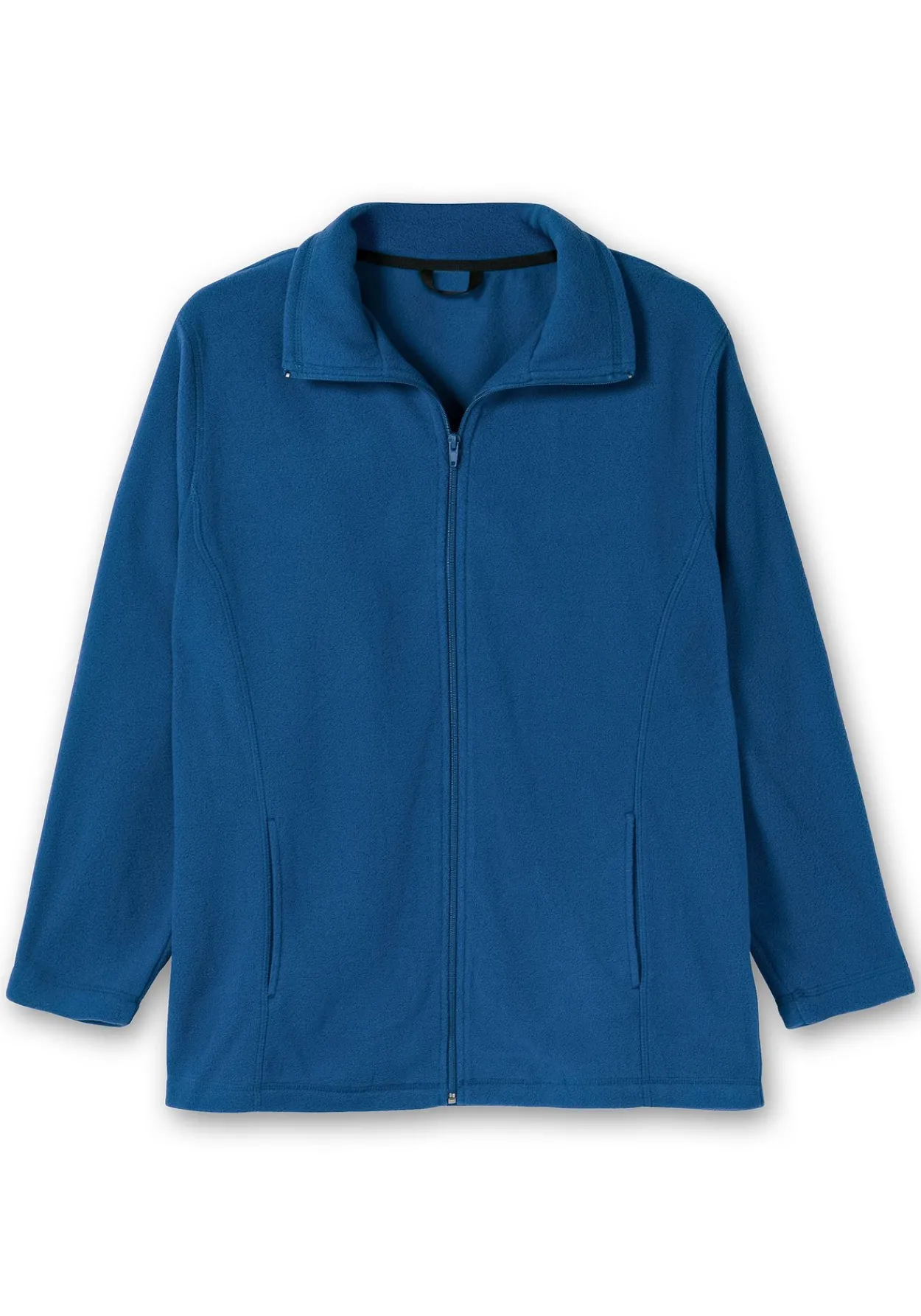 Kuschelige Fleecejacke mit Reißverschluss<sheego Outlet