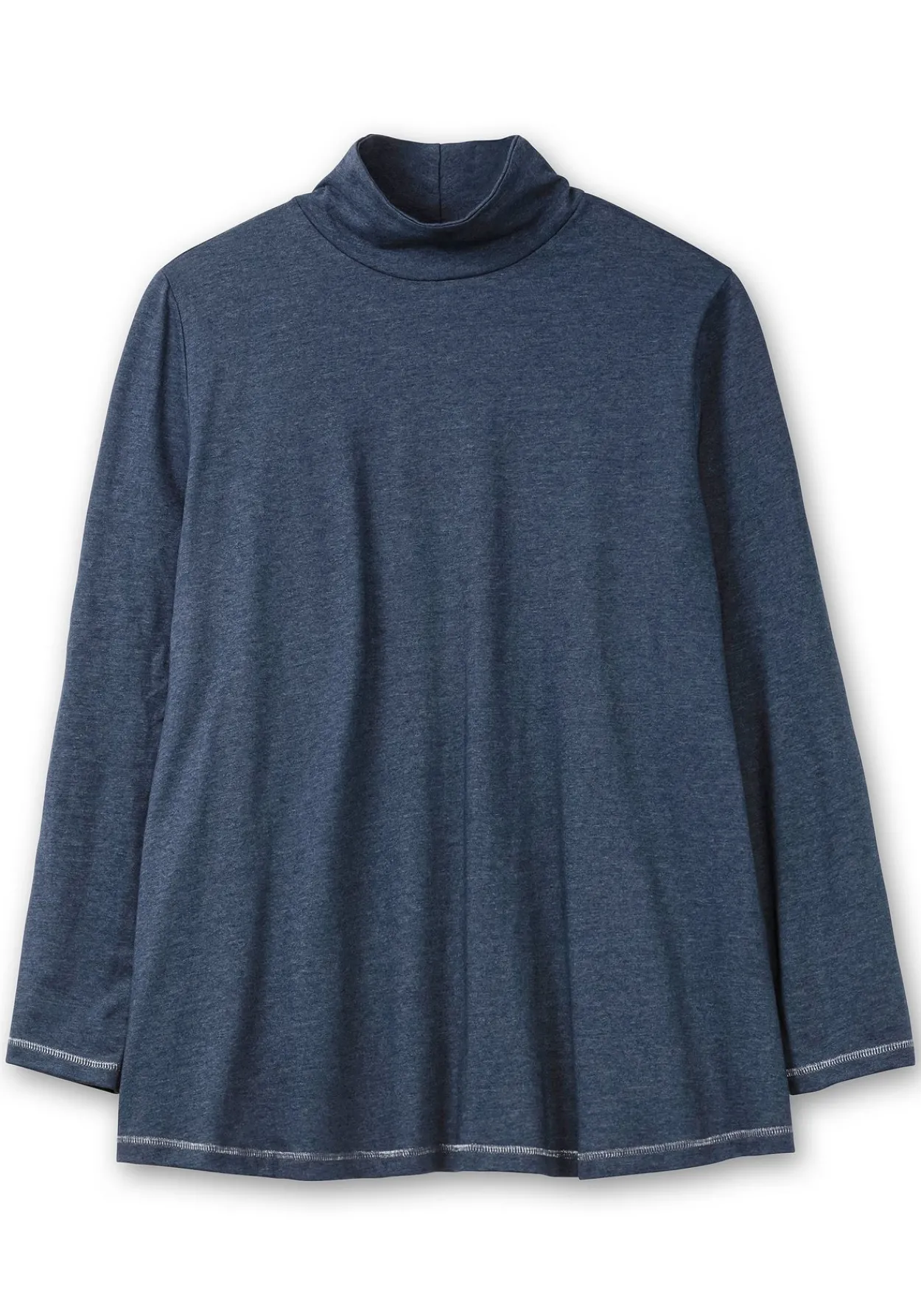 Langarmshirt in A-Linie, mit Stehkragen<sheego Clearance