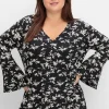 Langarmshirt mit Biesen und Volantärmeln<sheego by Joe Browns Clearance
