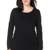 Langarmshirt mit Knopfleiste<sheego Fashion