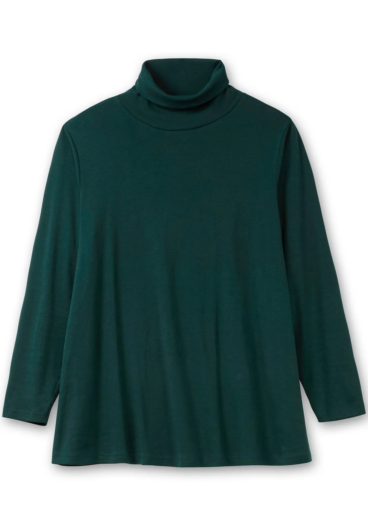 Langarmshirt mit Rollkragen, in A-Linie<sheego Sale