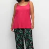 Lange Sommerhose mit Gummizug am Beinabschluss<sheego Hot
