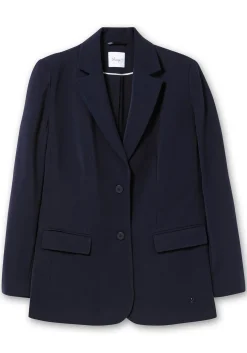 Langer, taillierter Blazer mit Reverskragen<sheego Hot