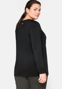Langes Funktionsshirt mit Rundhalsausschnitt<sheego Discount