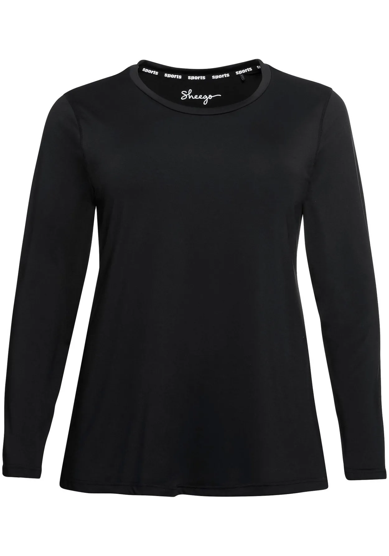 Langes Funktionsshirt mit Rundhalsausschnitt<sheego Discount