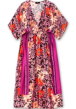 Langes Kleid mit weiten Halbärmeln<sheego loves miss goodlife Fashion