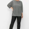 Leggings aus leicht glänzendem Lederimitat<sheego Fashion
