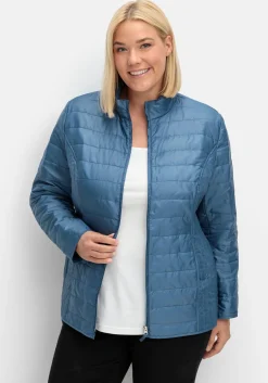 Leicht wattierte Steppjacke mit Stehkragen<sheego New