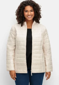 Leicht wattierte Steppjacke mit Stehkragen<sheego Clearance
