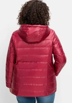 Leicht wattierte Steppjacke mit Kapuze<sheego Clearance