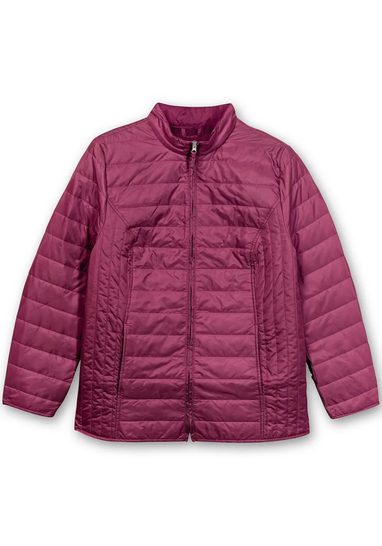 Leicht wattierte Steppjacke mit Stehkragen<sheego Outlet