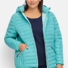 Leichte Steppjacke mit abnehmbarer Kapuze<sheego Discount