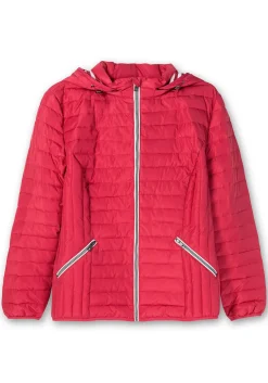 Leichte Steppjacke mit abnehmbarer Kapuze<sheego Clearance