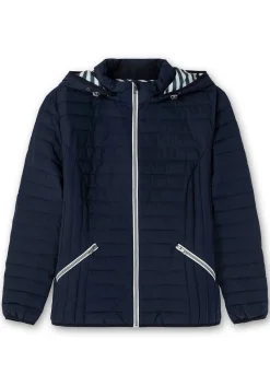 Leichte Steppjacke mit abnehmbarer Kapuze<sheego Sale