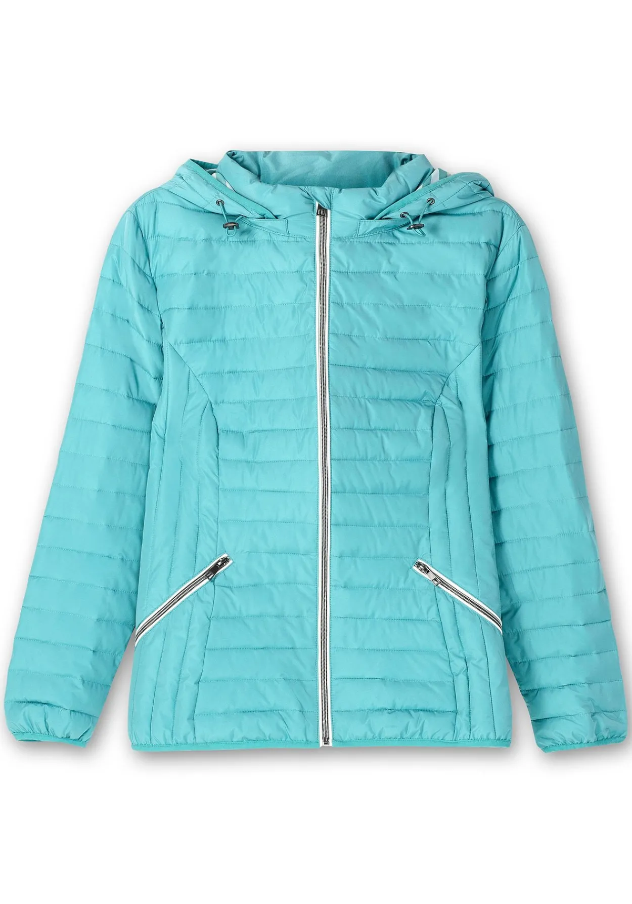 Leichte Steppjacke mit abnehmbarer Kapuze<sheego Discount