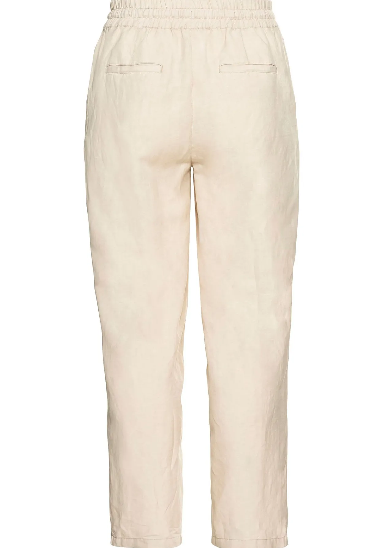 Leinenhose mit elastischem Bund und Bindeband<sheego Best