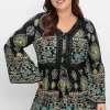 Longbluse im Ethno-Stil, mit Crochet-Spitze<sheego by Joe Browns Outlet