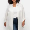Longbluse in Leinenoptik, mit Gummizug hinten<sheego Fashion