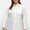 Longbluse mit Glitzerdetails<sheego New