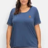 Longshirt in 2-in-1-Optik, mit Rundhalsausschnitt<sheego x Collection L. Outlet