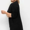 Longshirt in Wickeloptik, in leichter A-Linie<sheego New