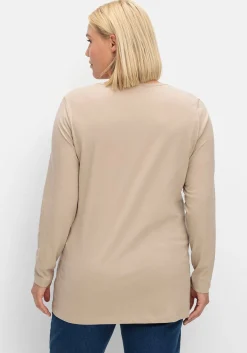 Longshirt mit aufgesetzten Taschen<sheego Hot