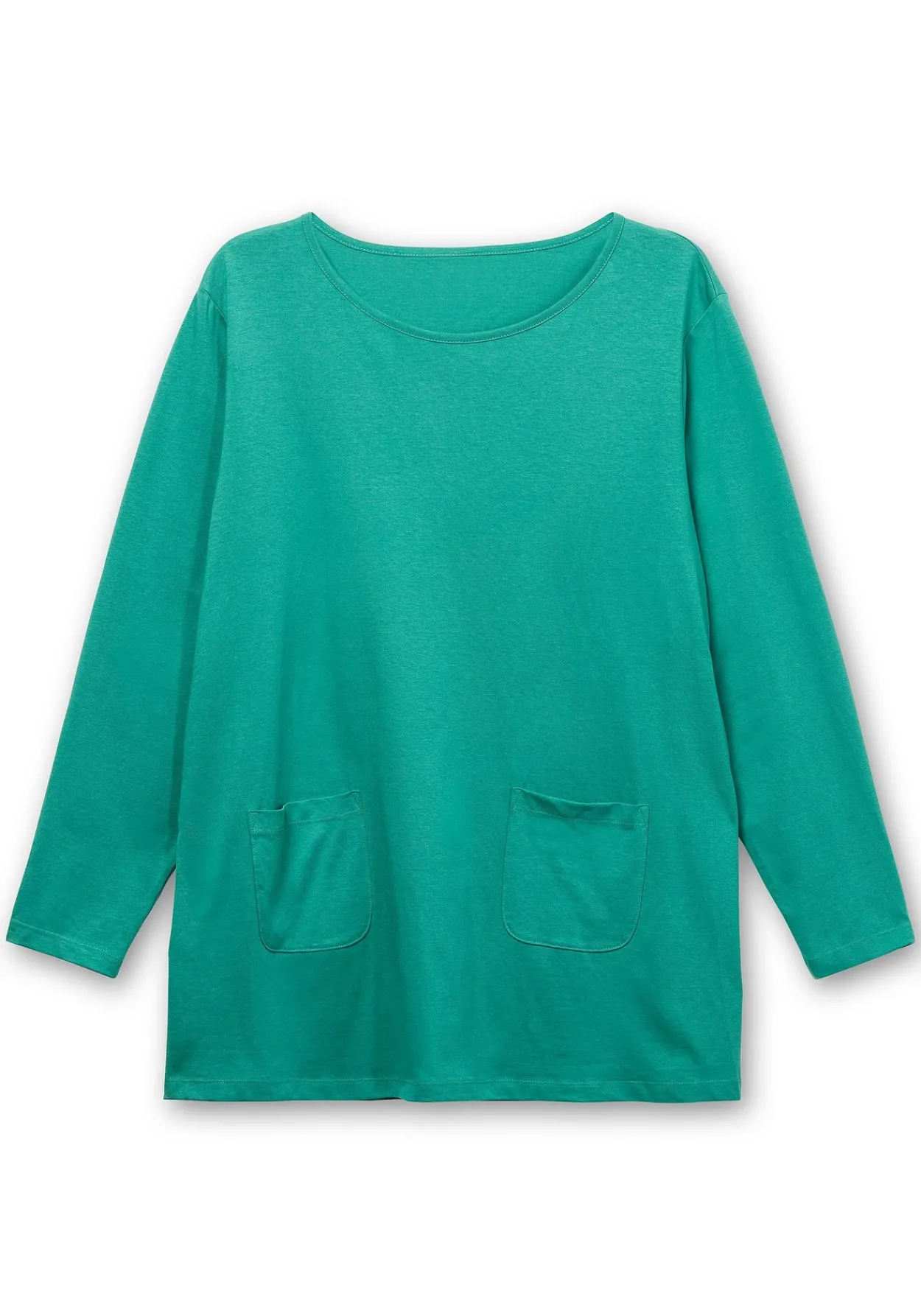 Longshirt mit aufgesetzten Taschen<sheego New