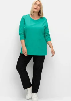 Longshirt mit aufgesetzten Taschen<sheego New